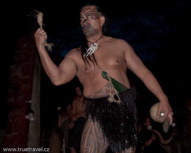 Maorské kulturní představení, Nový Zéland foto