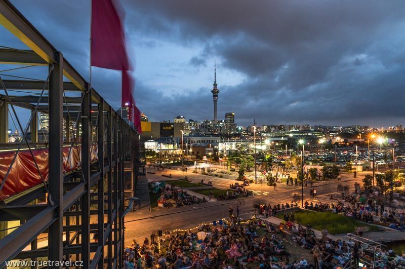 Nový Zéland | Auckland, pohled z vyhlídkové plošiny