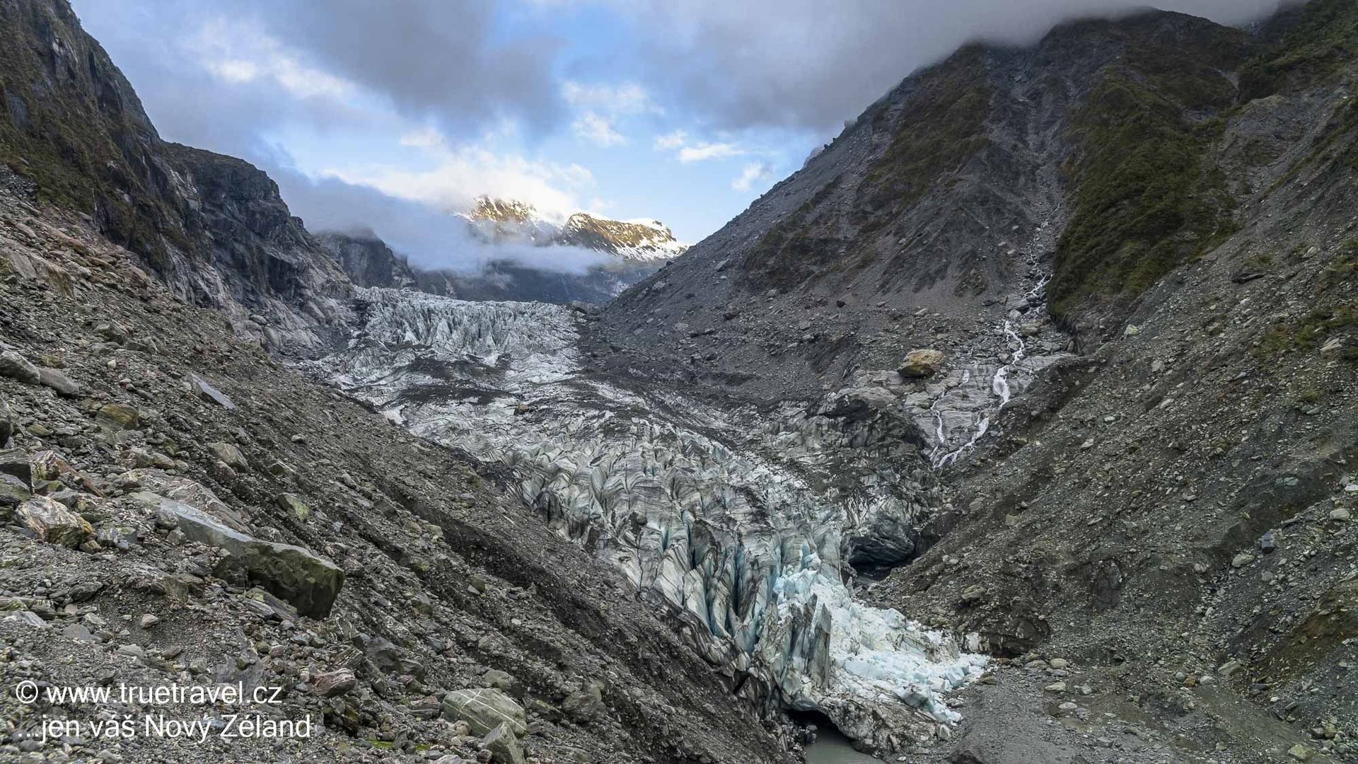 Ledovec Fox Glacier, Nový Zéland