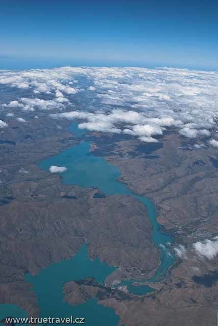 Nový Zéland, jezera Benmore a Aviemore