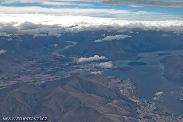 Nový Zéland, jezero Wanaka