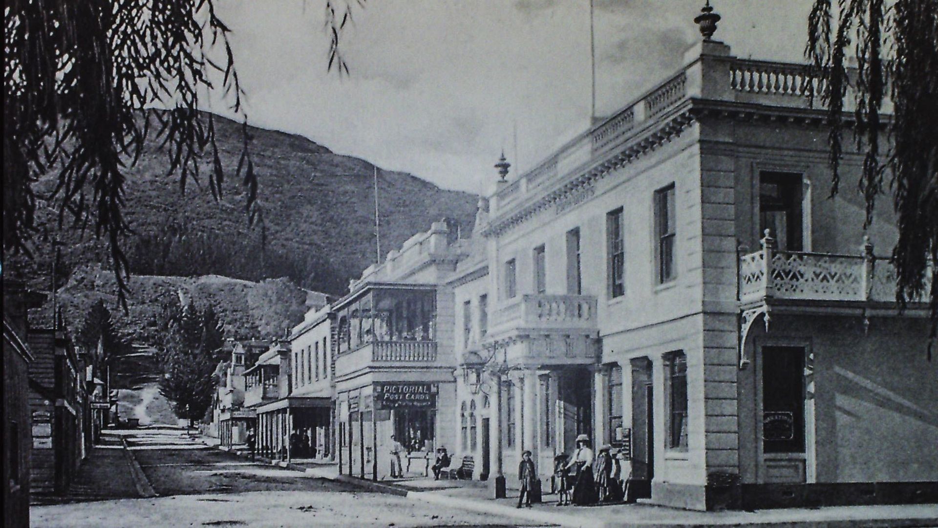 Queenstown, původní Eichardt's Hotel, Nový Zéland