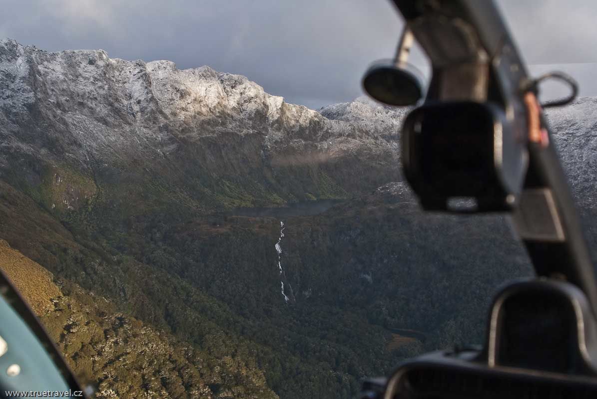 Pohoří Murchison, Fiordland, Nový Zéland - let