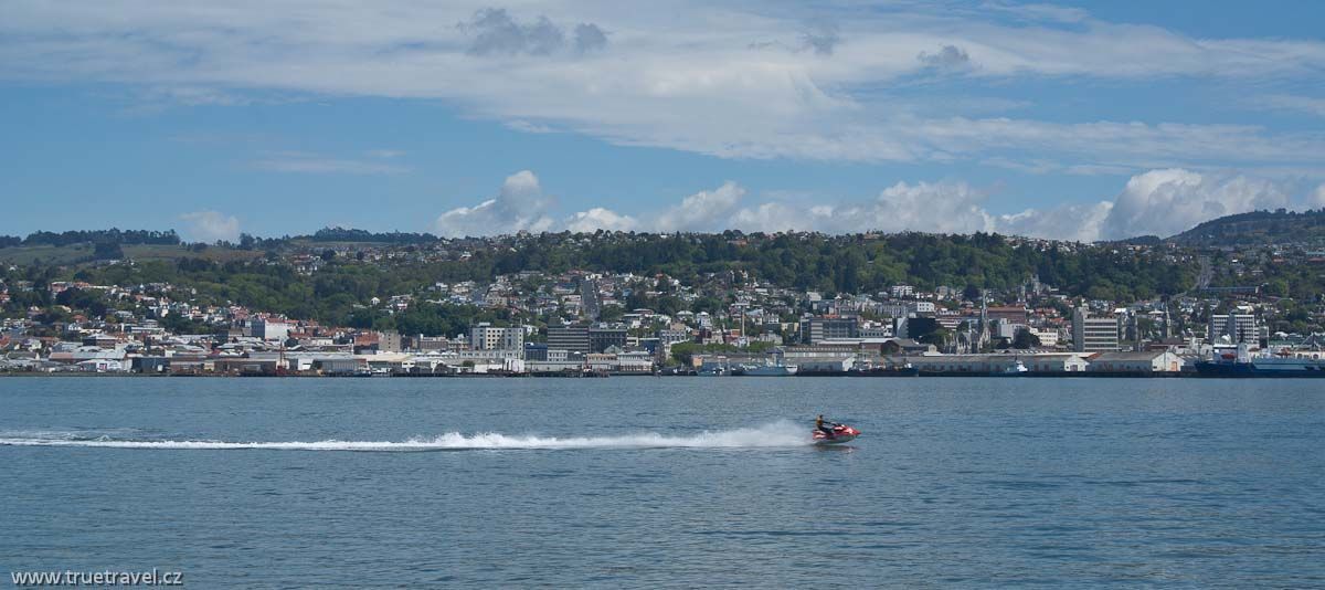 Nový Zéland, Dunedin | pohled na centrum (vpravo)