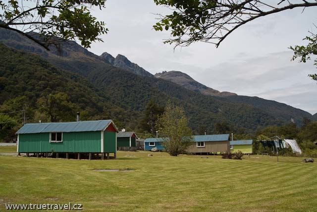 Hollyford Camp, Nový Zéland